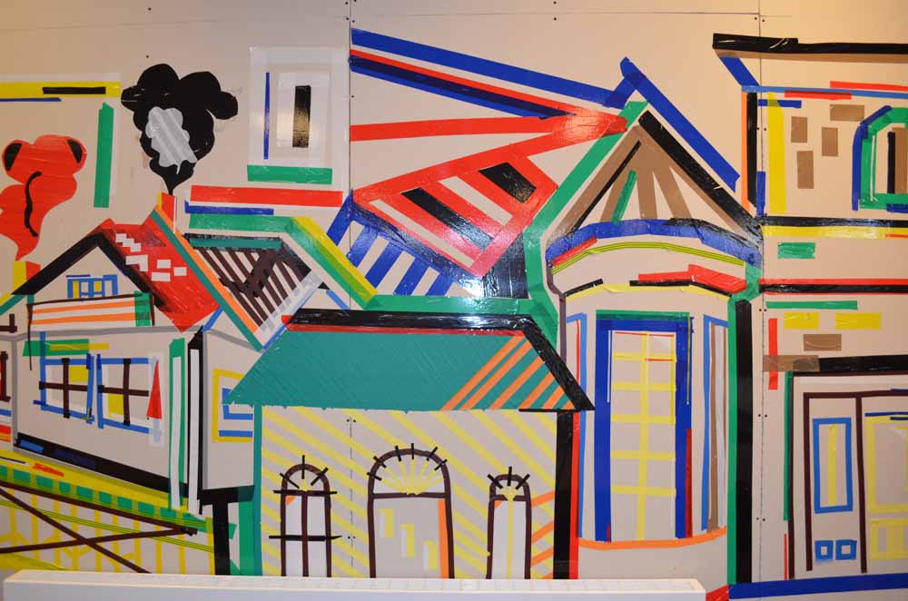 Tape House Murals 2015 - Dining Hall